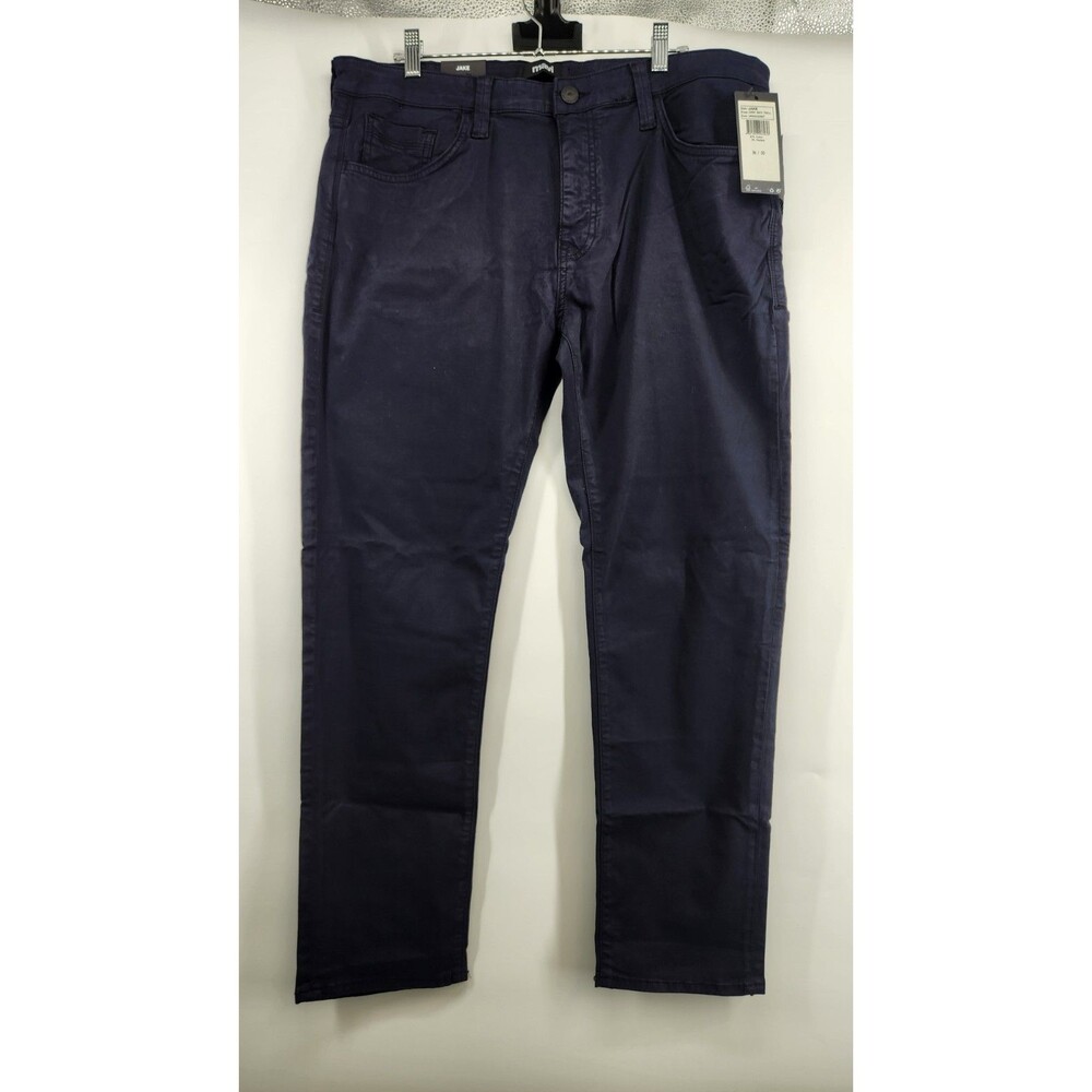 Mavi Mens Navy Blue 36X30 Jake Slim‎ Fit Pants NWT Cotton Blend